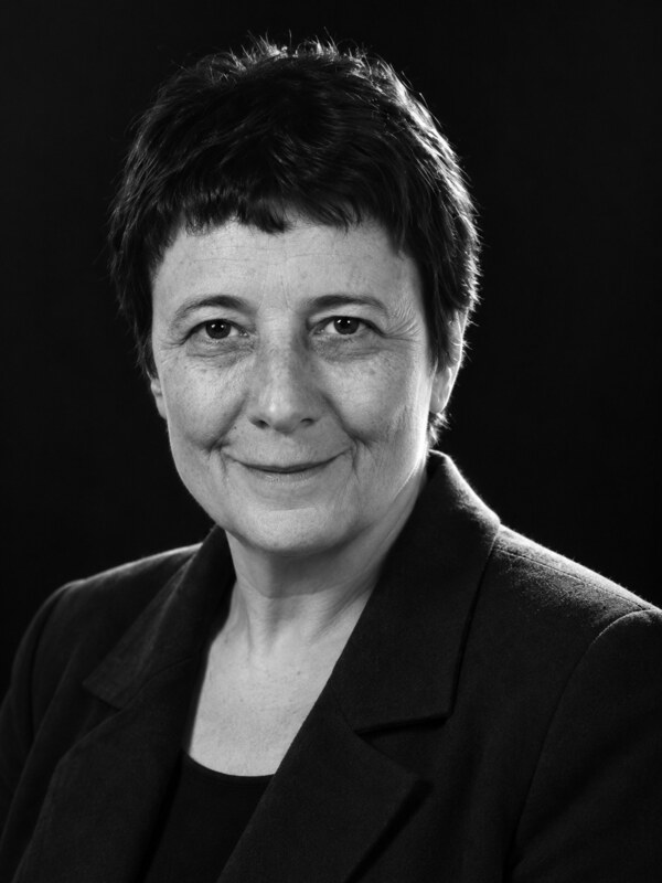 Illustration éditoriale représentant Arlette Laguiller
