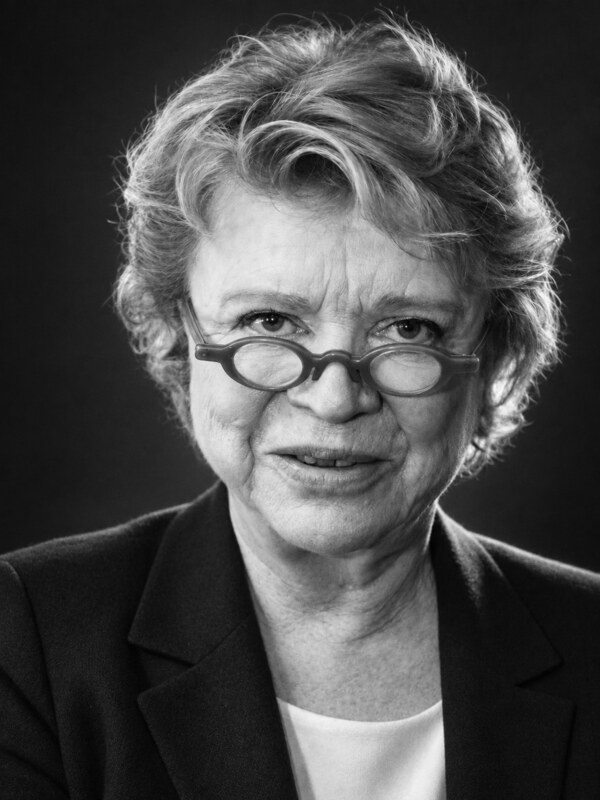 Illustration éditoriale représentant Eva Joly