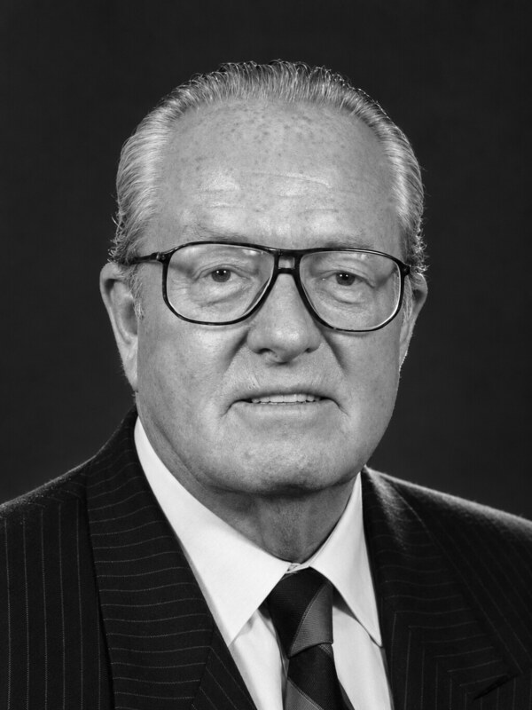 Illustration éditoriale représentant Jean-Marie Le Pen