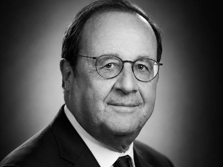 Illustration éditoriale représentant François Hollande