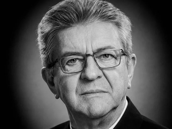 Illustration éditoriale de Jean-Luc Mélenchon