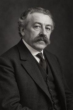 Illustration éditoriale représentant Aristide Briand