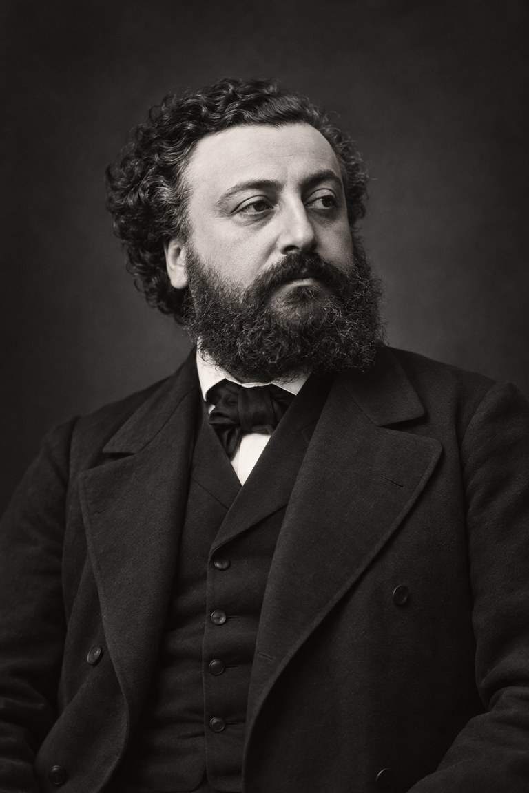 Illustration représentant Léon Gambetta