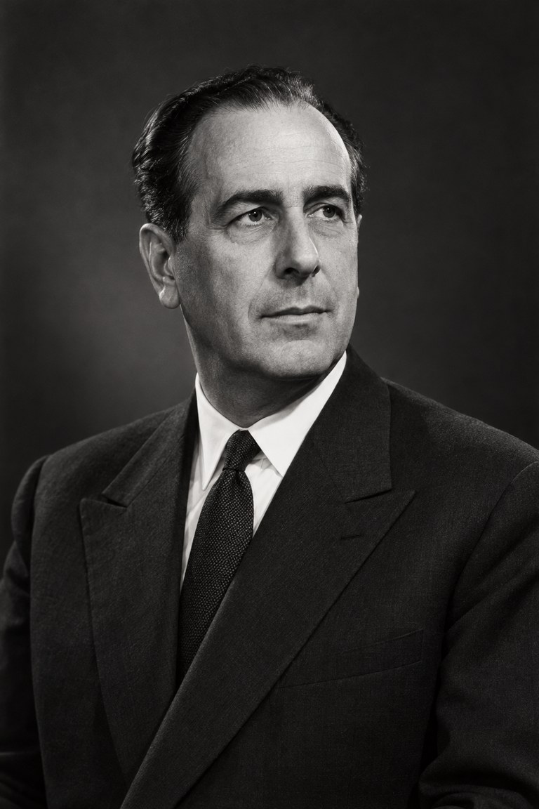 Illustration représentant Michel Debré