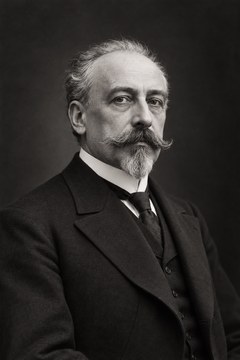 Illustration éditoriale représentant Pierre Waldeck-Rousseau