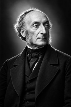 Illustration éditoriale représentant Victor Schœlcher