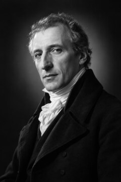 Illustration éditoriale représentant Emmanuel-Joseph Sieyès