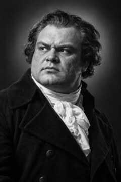 Illustration éditoriale représentant Georges Danton