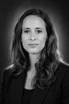 Illustration éditoriale représentant Clémence Guetté